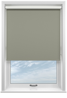 William Morris At Home Waltham (Blackout), Sage - Roller Blind